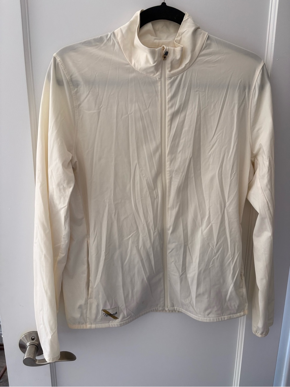 Tracksmith Women's White Running Jacket